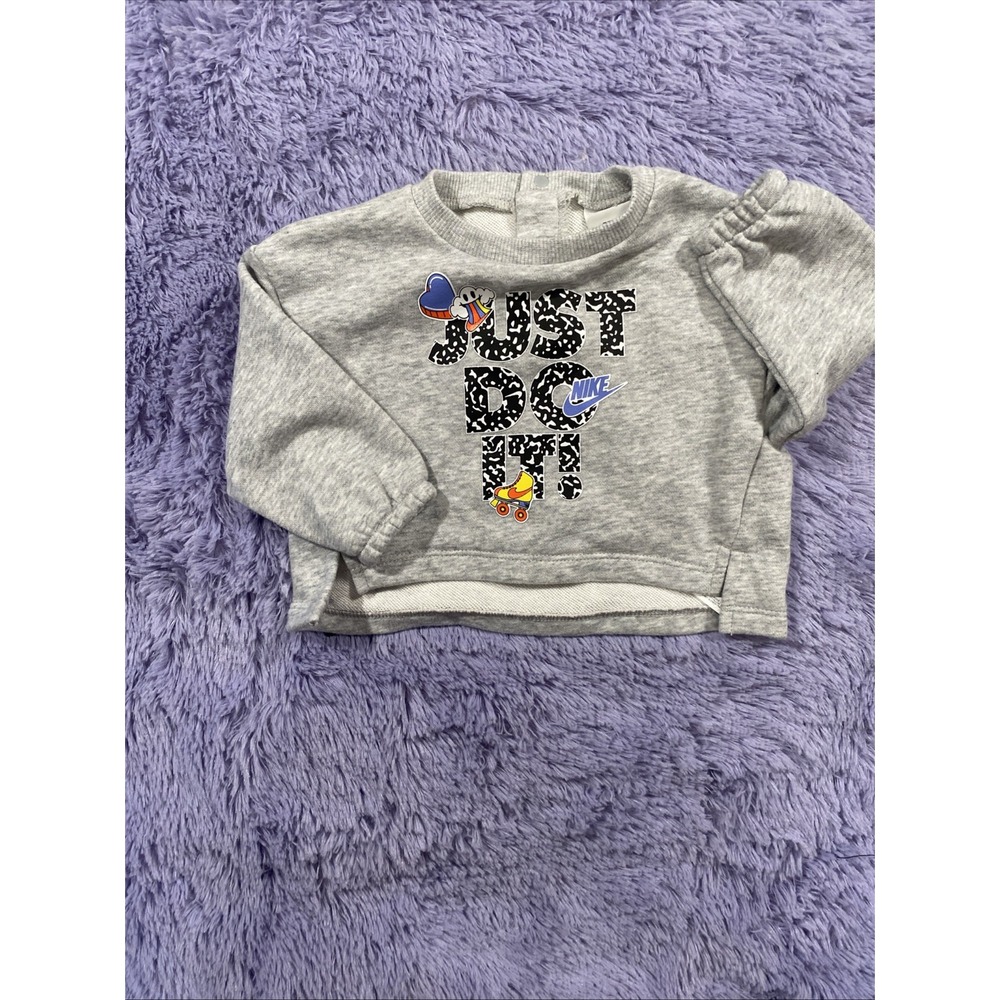 Nike Toddler Girl Crop Sweatshirt Size 24M